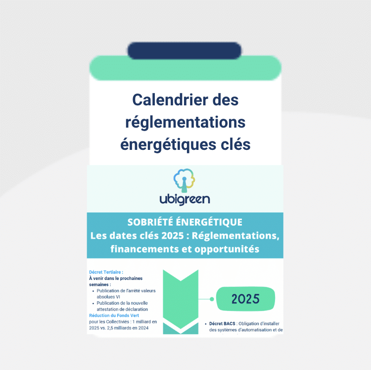 Calendrier scolaire de l'énergie 2025 2