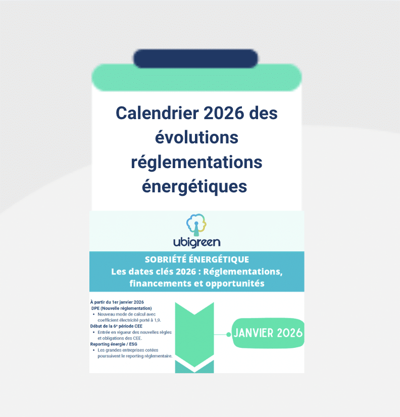 Calendrier 2026 des réglementations énergétiques Calendrier 2026 des réglementations énergétiques