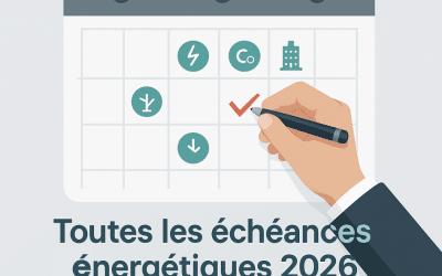 Échéances énergie 2026 : synthèse réglementaire Ubigreen